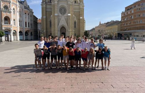 SELEKCIJI U16 in U14 na turneji po Balkanu